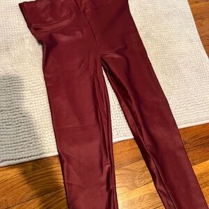 Maroon Leggings